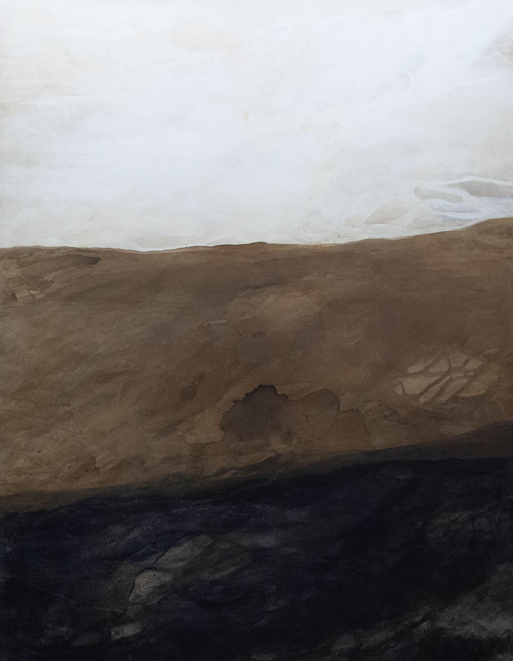 ABSTRACT Artista contemporaneo francese Rose Madone Nuova opera d'arte Nature colori della terra in vendita 1