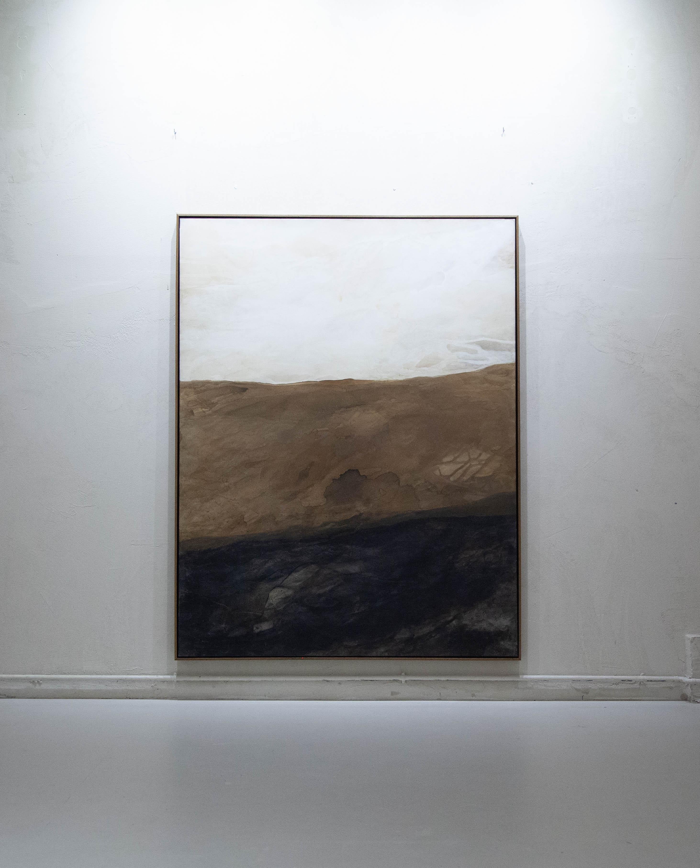 ABSTRACT Artista contemporaneo francese Rose Madone Nuova opera d'arte Nature colori della terra in vendita 4