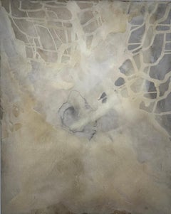 ABSTRACT Contemporary Artist French Rose Madone New Artwork Nature earth colors