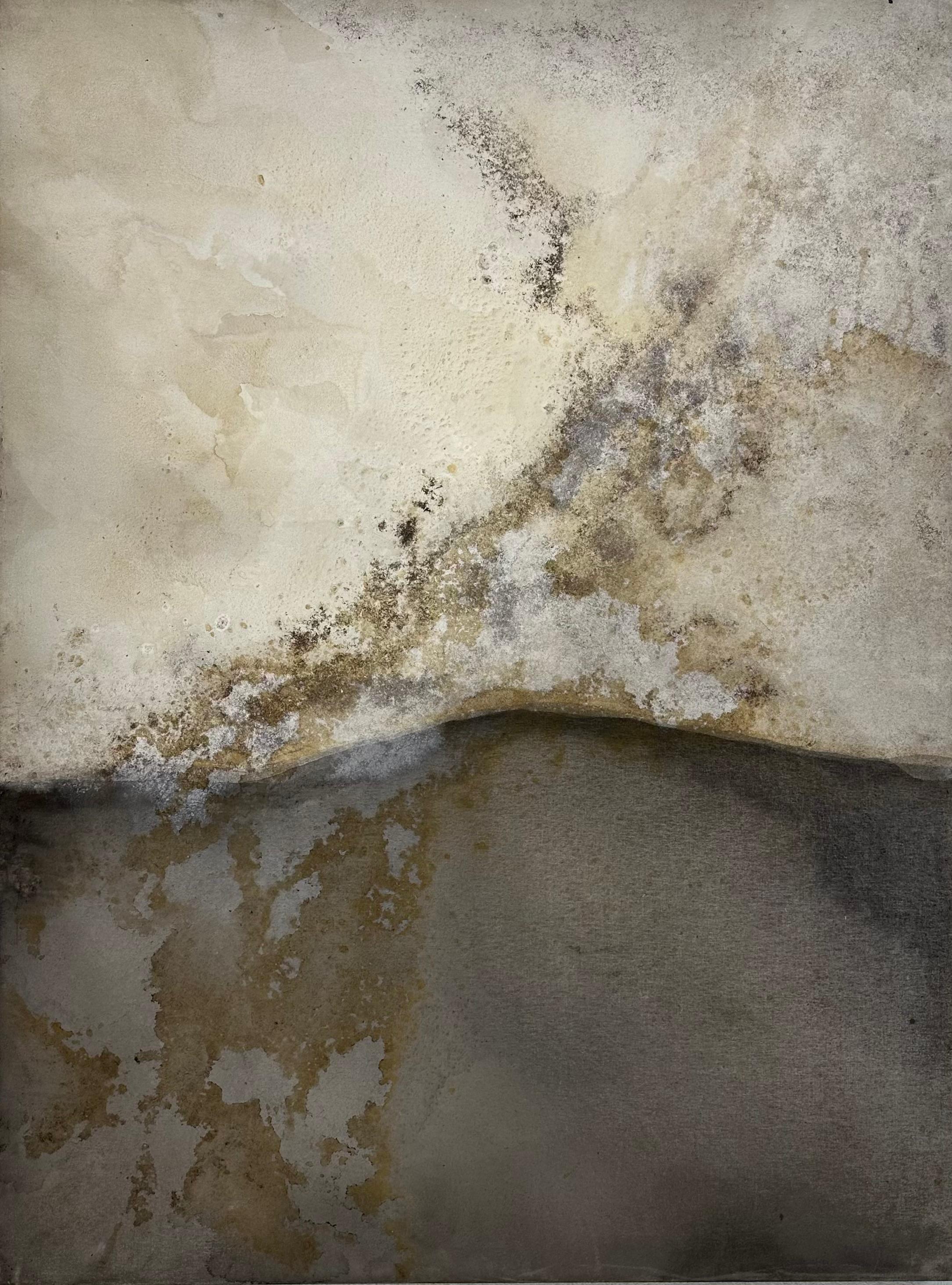 Cuadro Abstracto Paisaje con Tonos Orgánicos de la Tierra by Rose Madone Contemporáneo en venta 3