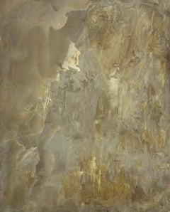 Rose Madone Contemporary New Large Neutral Earth-Tone Abstract Painting Quadro astratto incorniciato