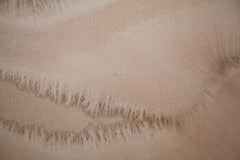 Rose Madone - Großes neutrales abstraktes Minimal-Erd-Diptychon auf Leinwand (Satz von 2)