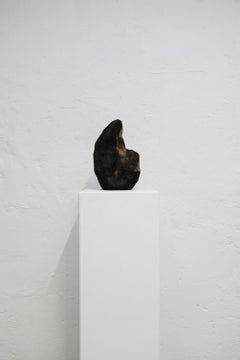 Contemporary Organic Ceramic Sculpture in Earth Tones by Rose Madone