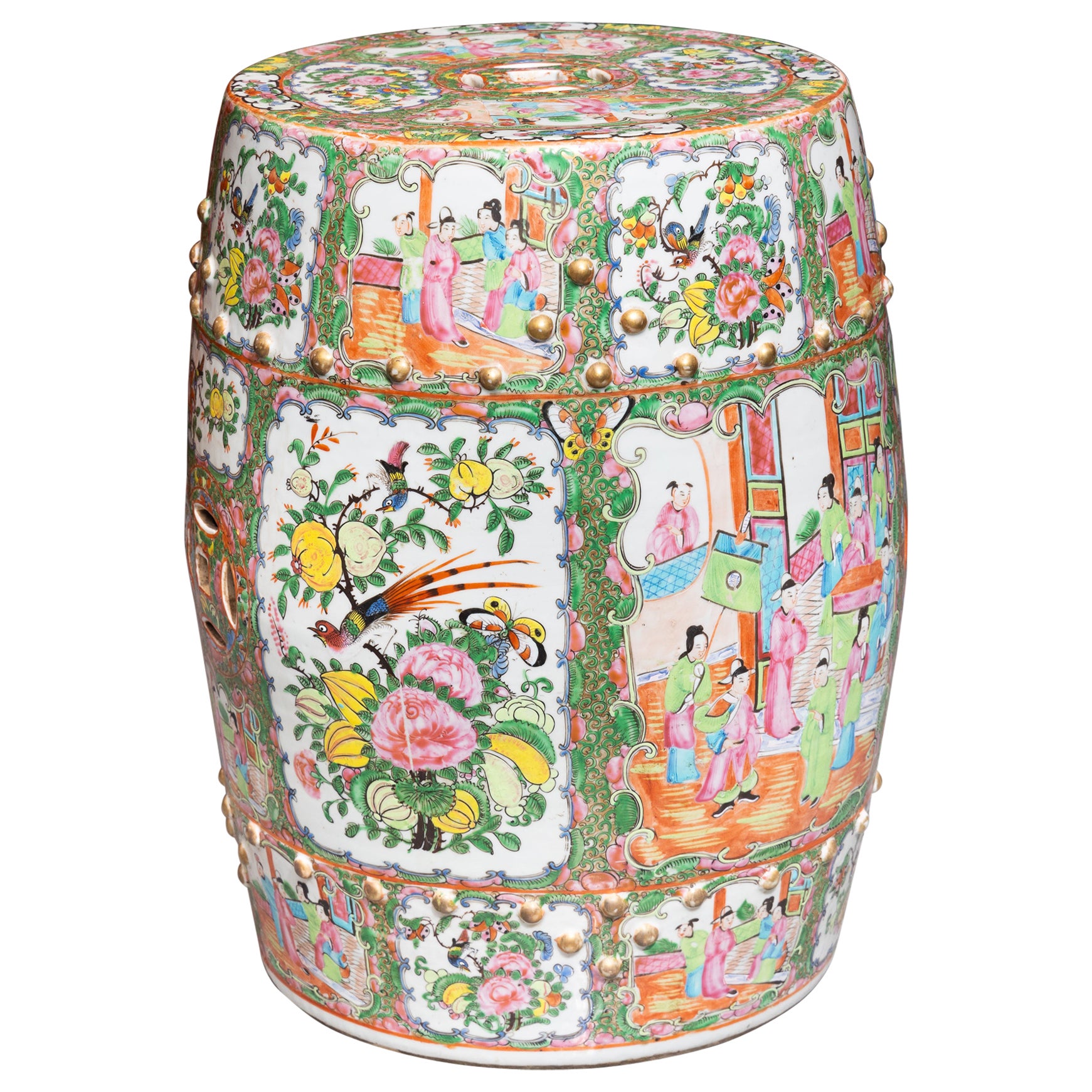 Rose Medallion Garden Seat