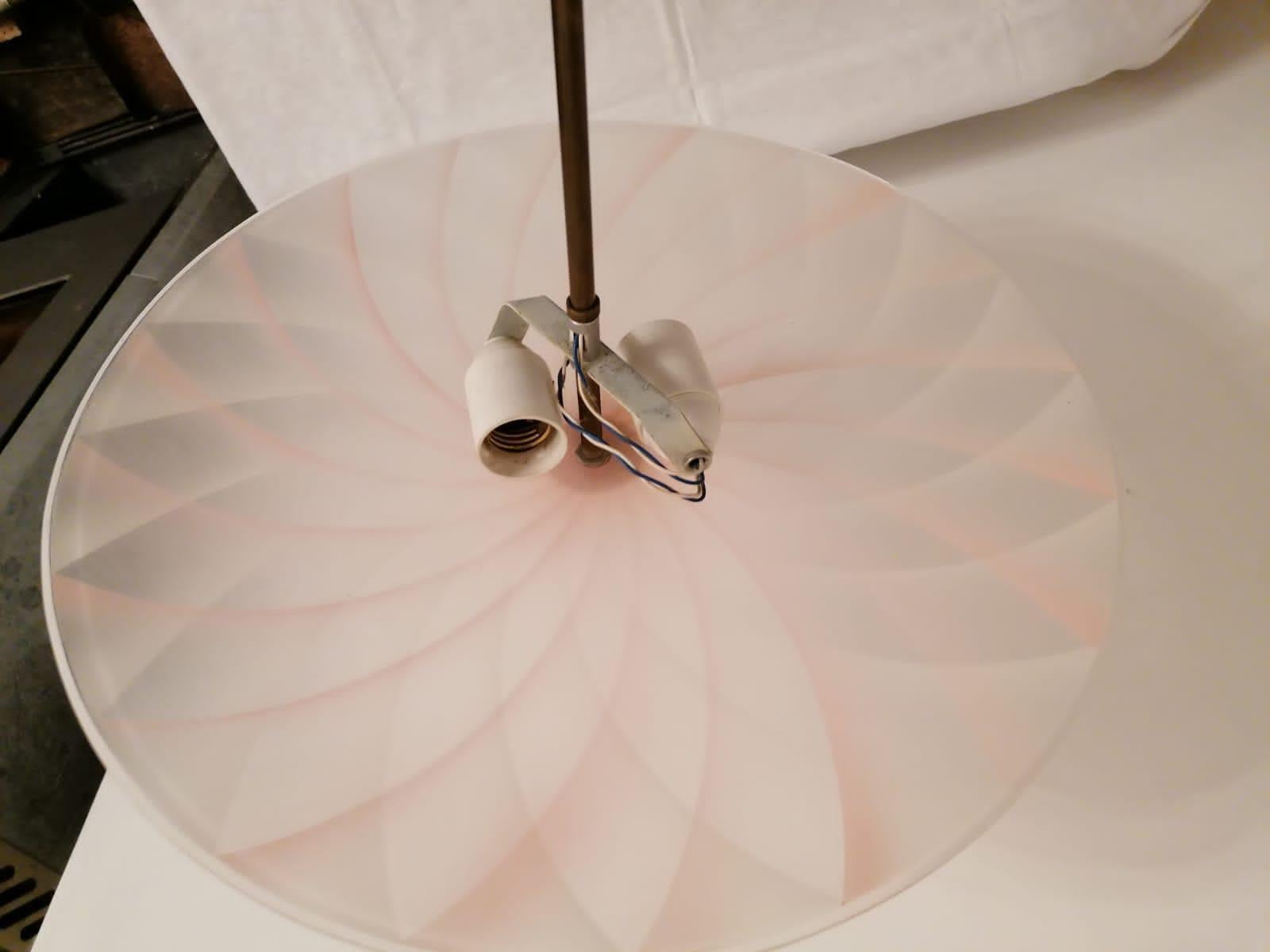 Lampada a sospensione Rose Midcentury in vendita 1