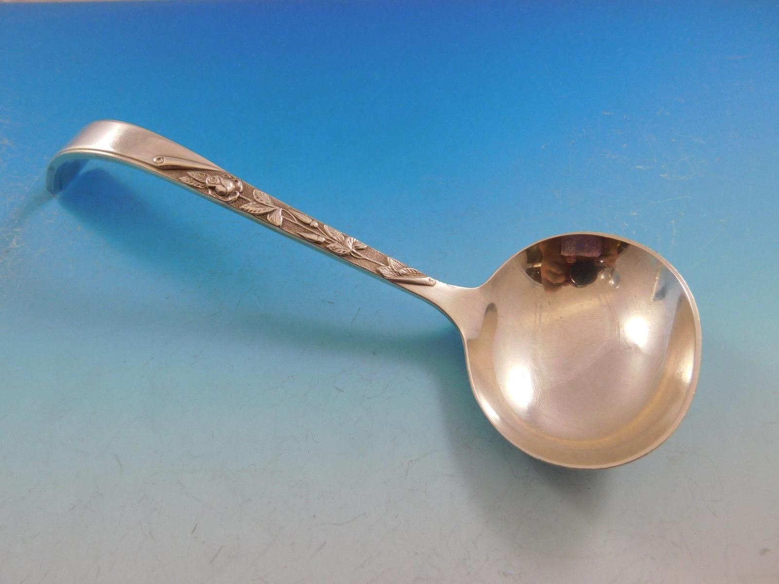 Juego de Cubiertos de Plata de Ley Motivo Rosa de Stieff para Ocho Servicio 45 Piezas en venta 2
