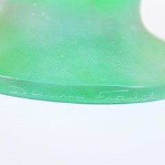 Rose Passion Vase by Daum. France, 1990's.