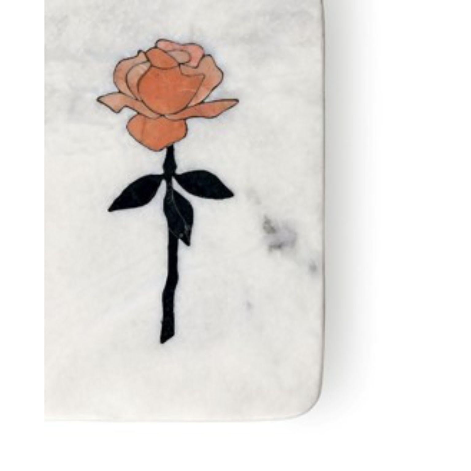 Pakistani Rose Platter by Studio Lel For Sale