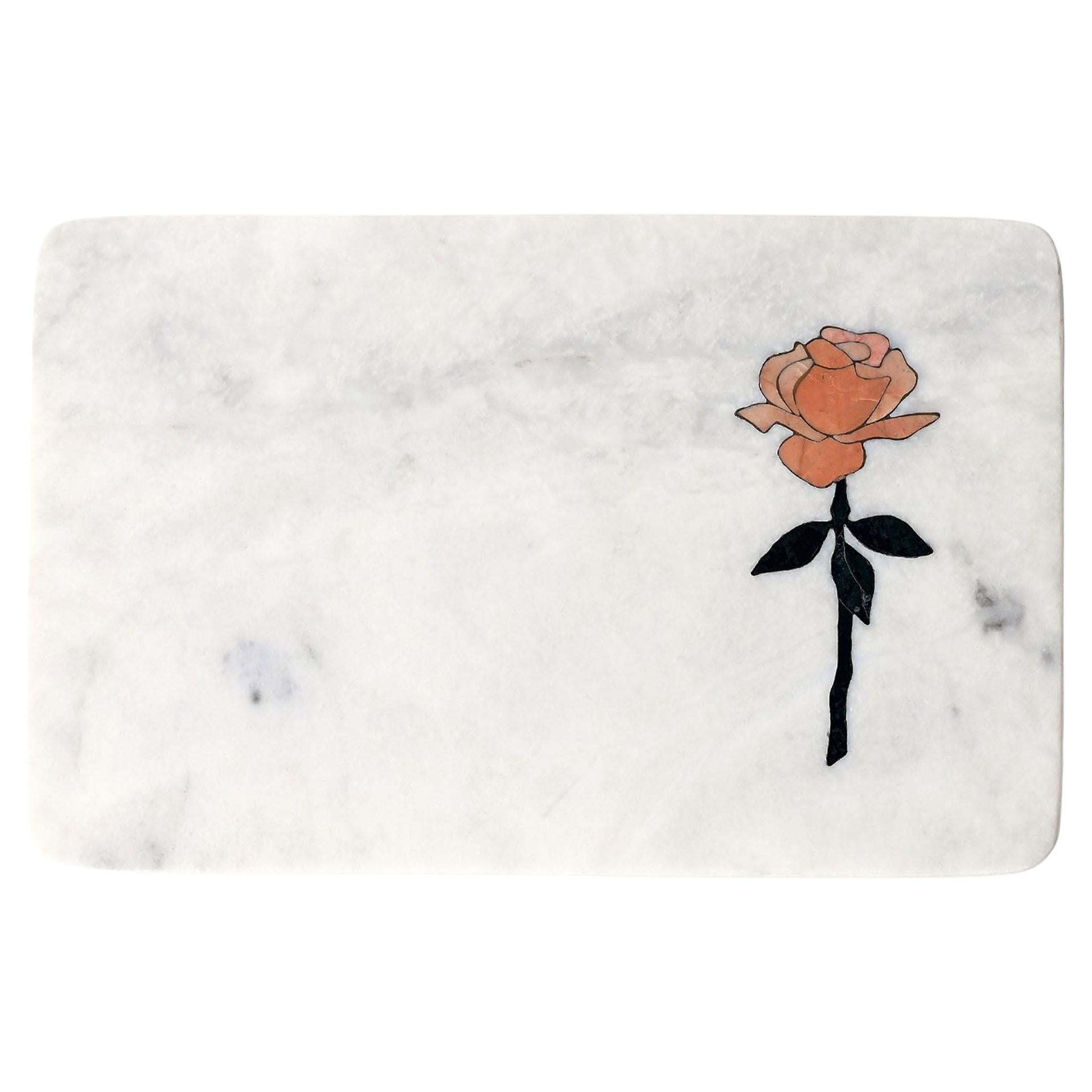 Rose Platter by Studio Lel For Sale
