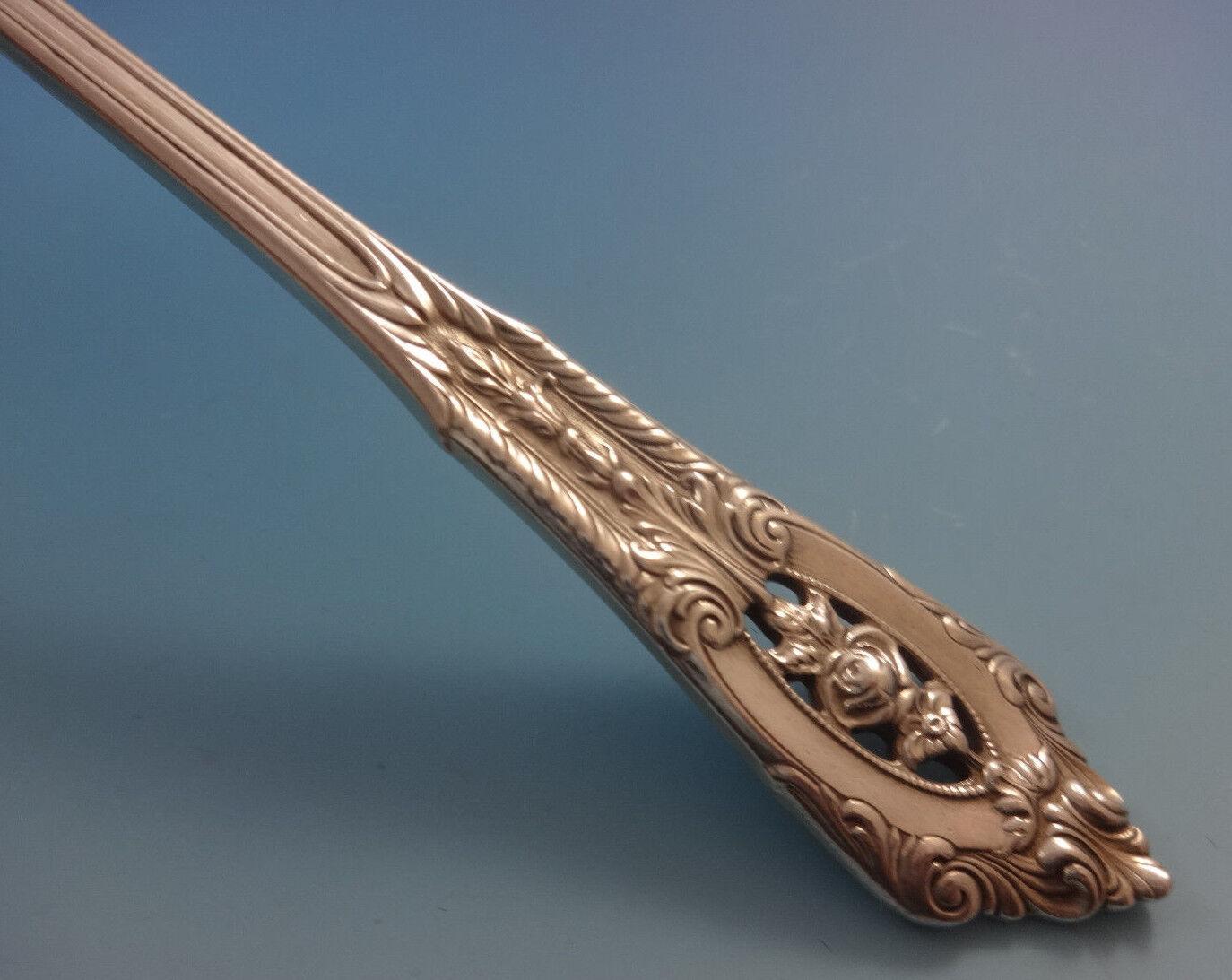Rose Point by Wallace Sterling Silber Besteck Set für 12 Service 65 Pieces (20. Jahrhundert) im Angebot
