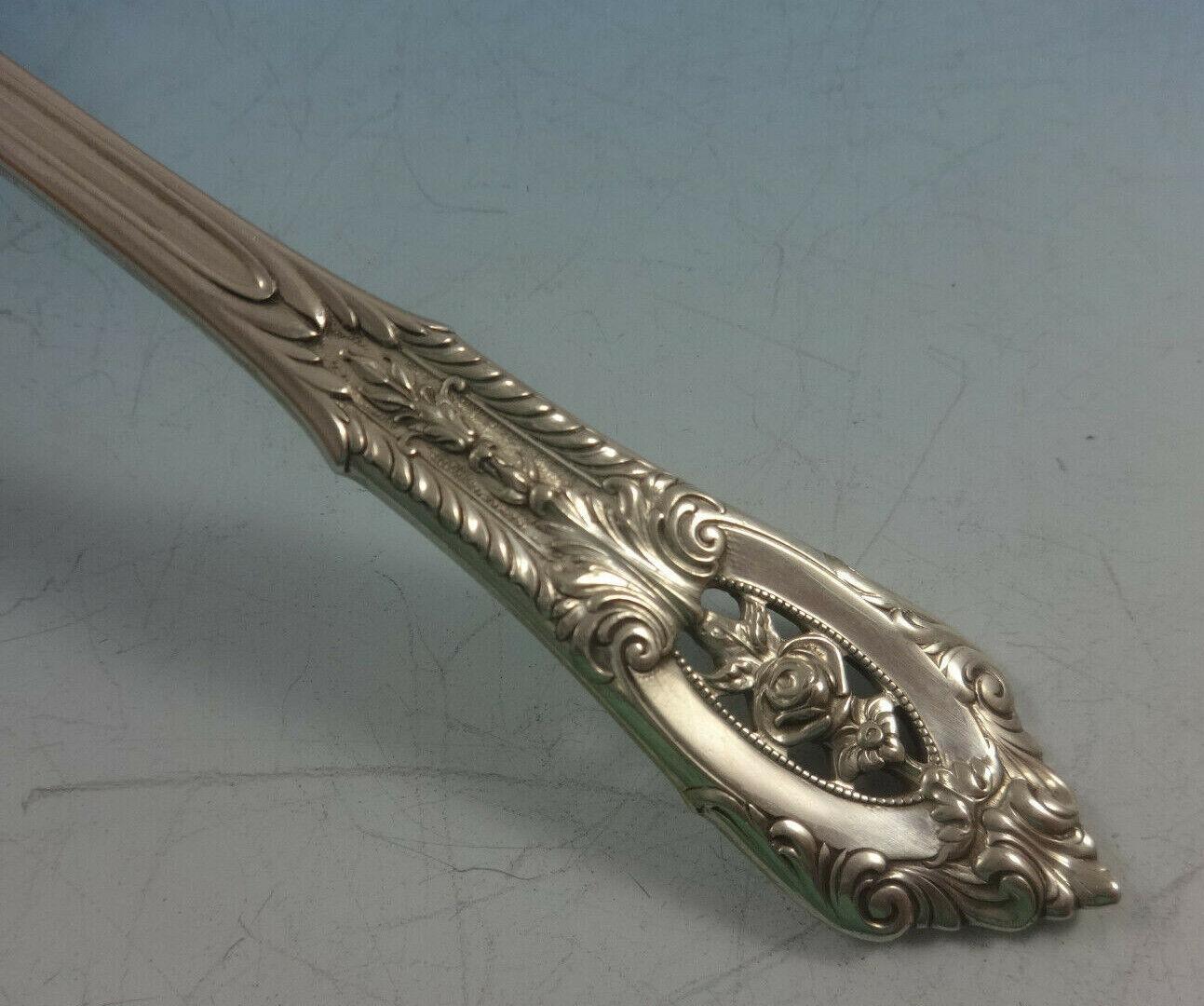 Rose Point by Wallace Set di posate in argento per 8 persone 48 pezzi In condizioni ottime in vendita a Big Bend, WI