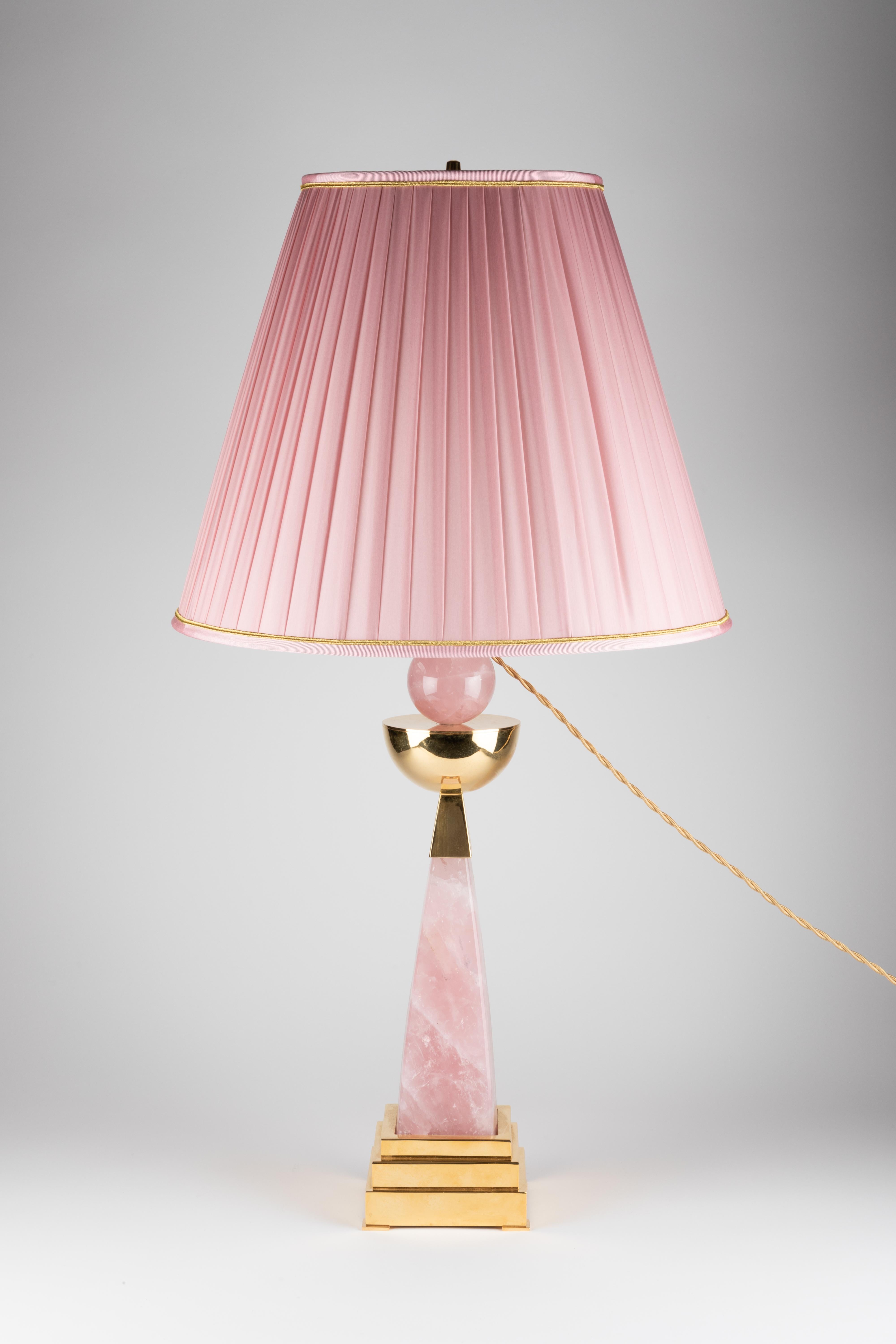 Rose Quartz Aiko I Model By Alexandre VOSSION In New Condition For Sale In SAINT-OUEN, FR