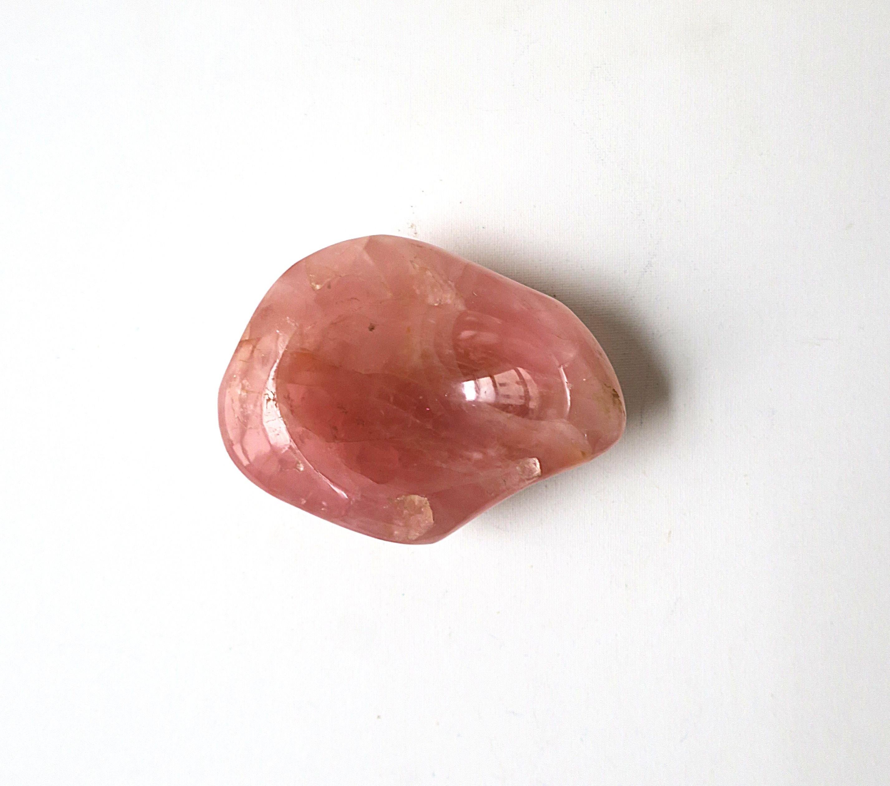 Rose Quartz Jewelry Dish For Sale 5