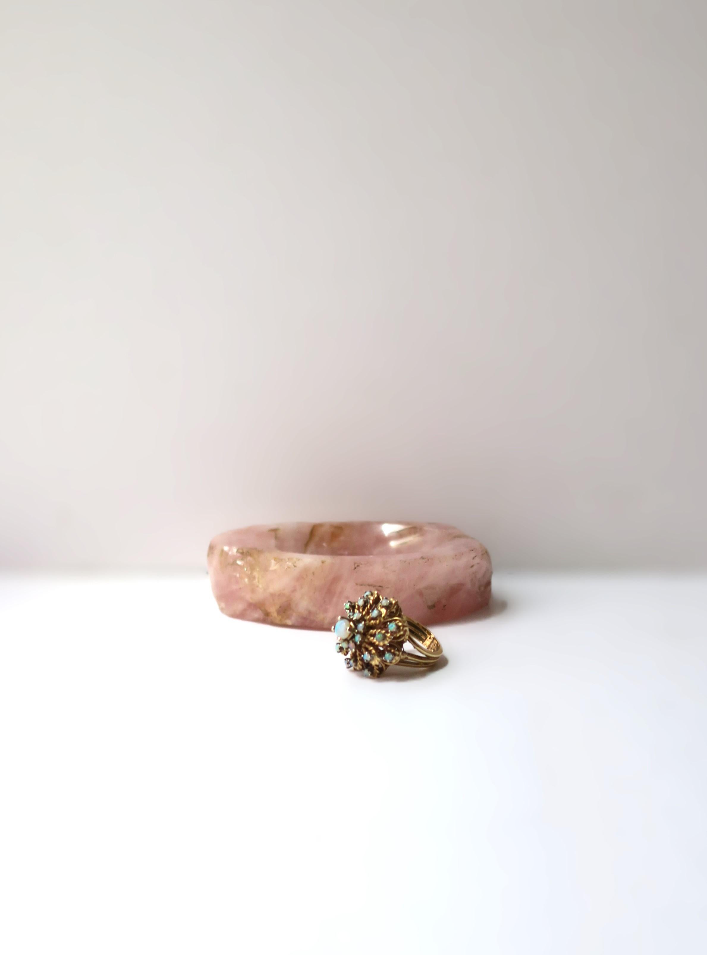 Rose Quartz Jewelry Dish For Sale 4
