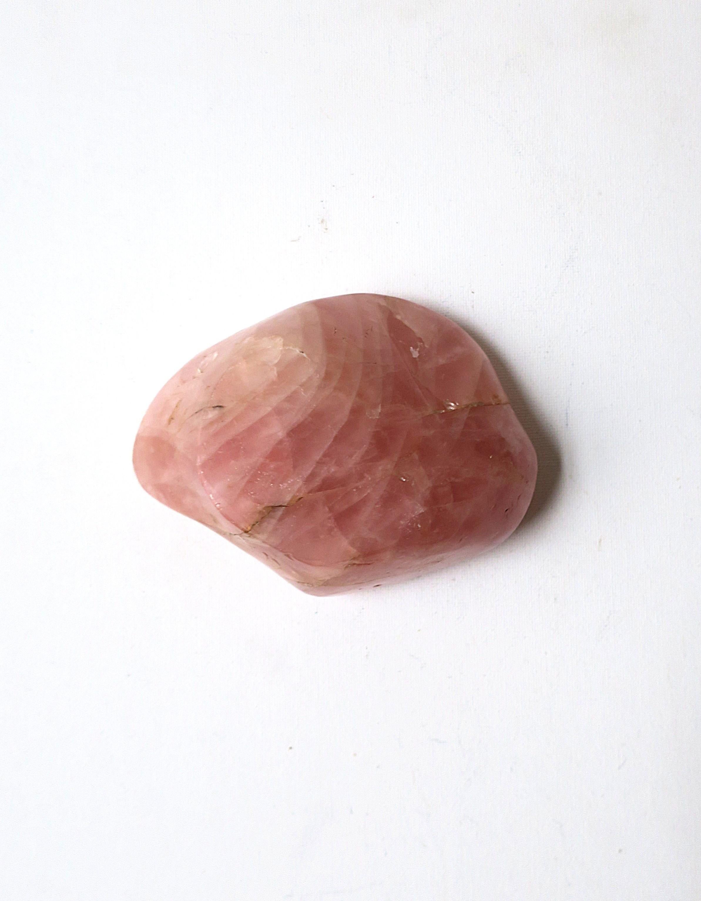 Rose Quartz Jewelry Dish For Sale 8