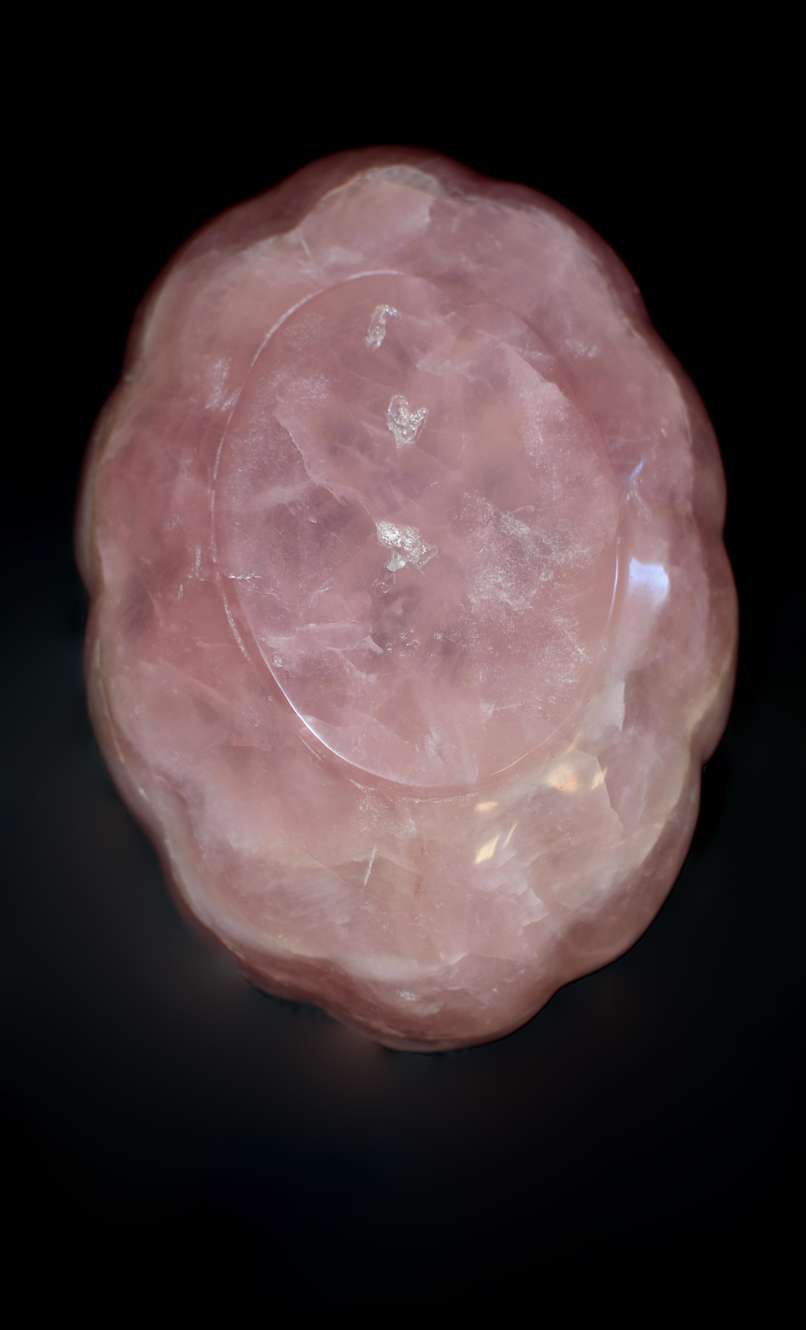 Bol Lotus en Quartz Rose 9