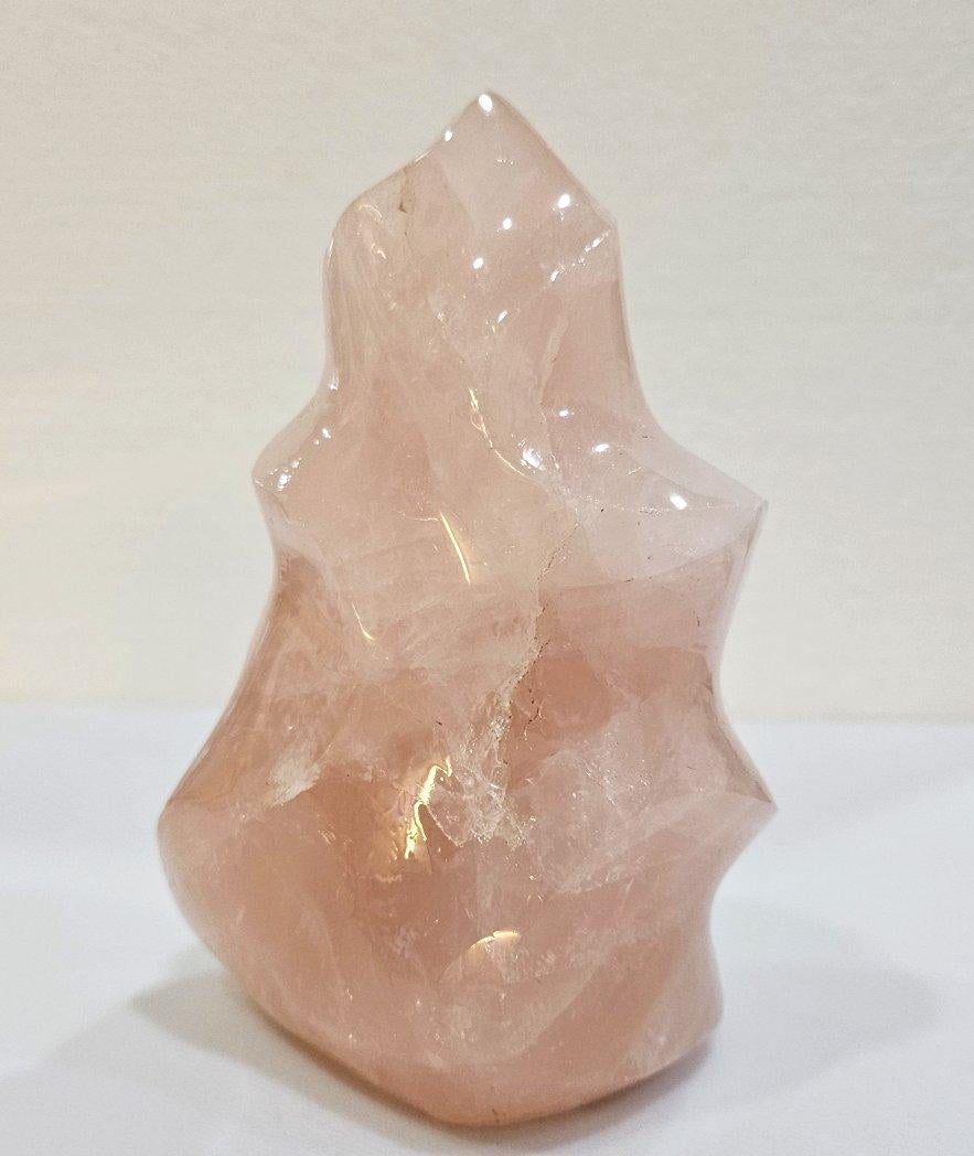 Escultura Llama de Cuarzo Rosa Natural Tallado - OFERTA DE CIERRE Desconocido en venta