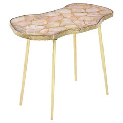 Rose Quartz Side Table