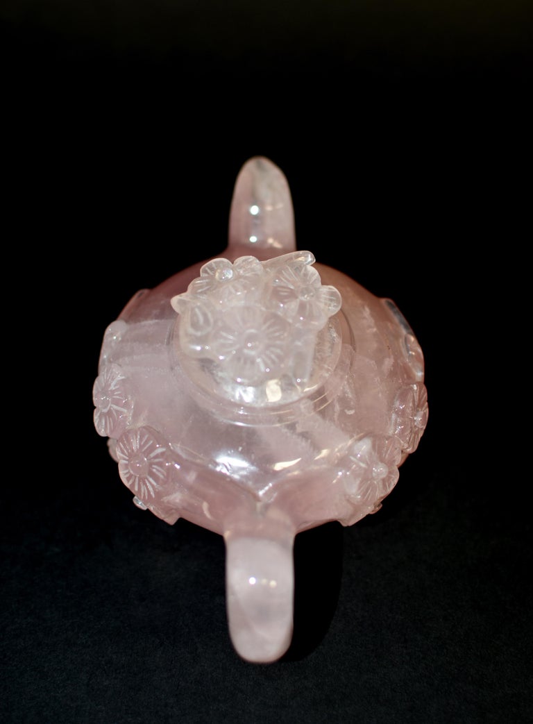 Rose Quartz Tea Set For Sale at 1stDibs
