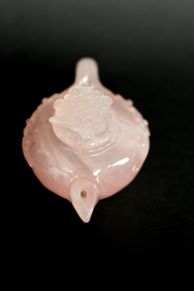 Rose Quartz Tea Set For Sale at 1stDibs