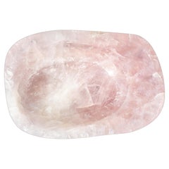Vide-Poche en quartz rose