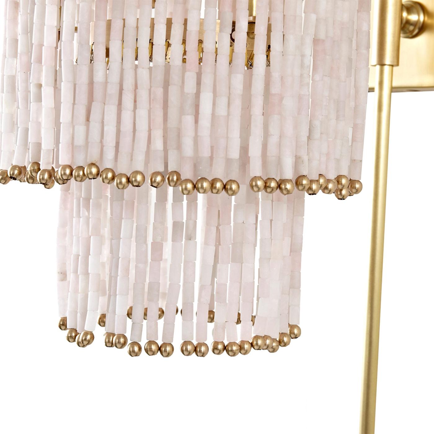 Lámpara de pared Rose Quartz by Badari Piedra en venta