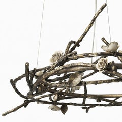 Lampadario rotondo Rose Cream