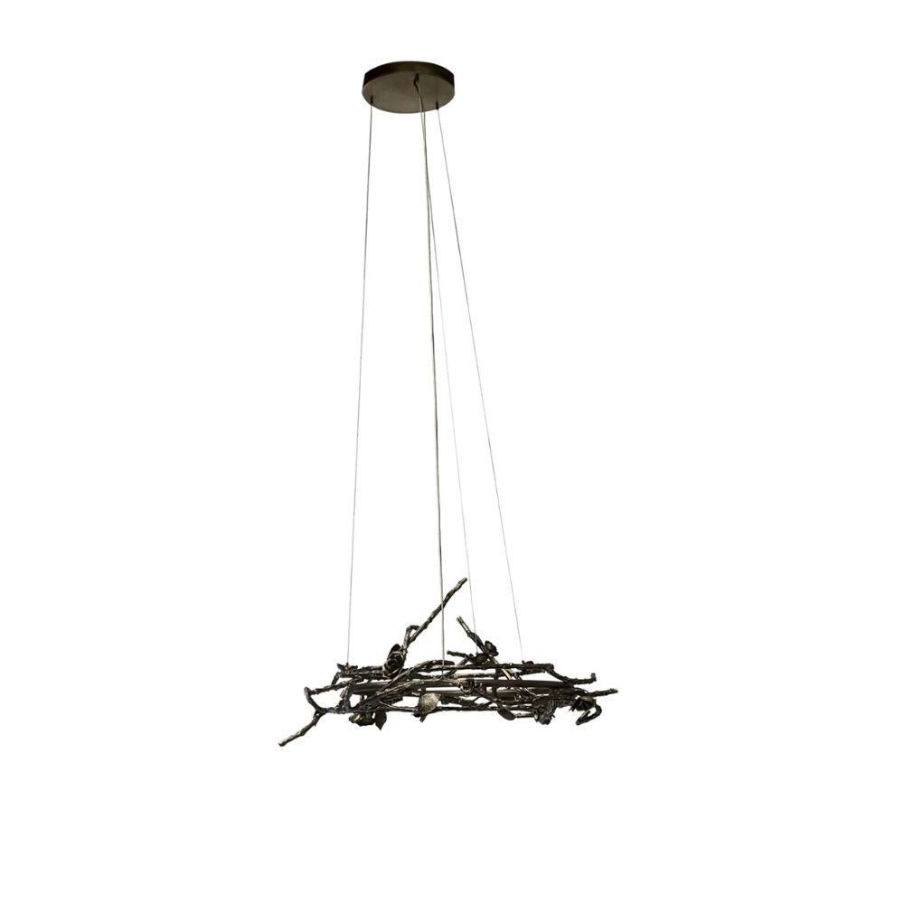 Portoghese Lampadario rotondo Rose in vendita