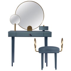 Rose Selavy Vanity Desk with Stool by Thomas Dariel