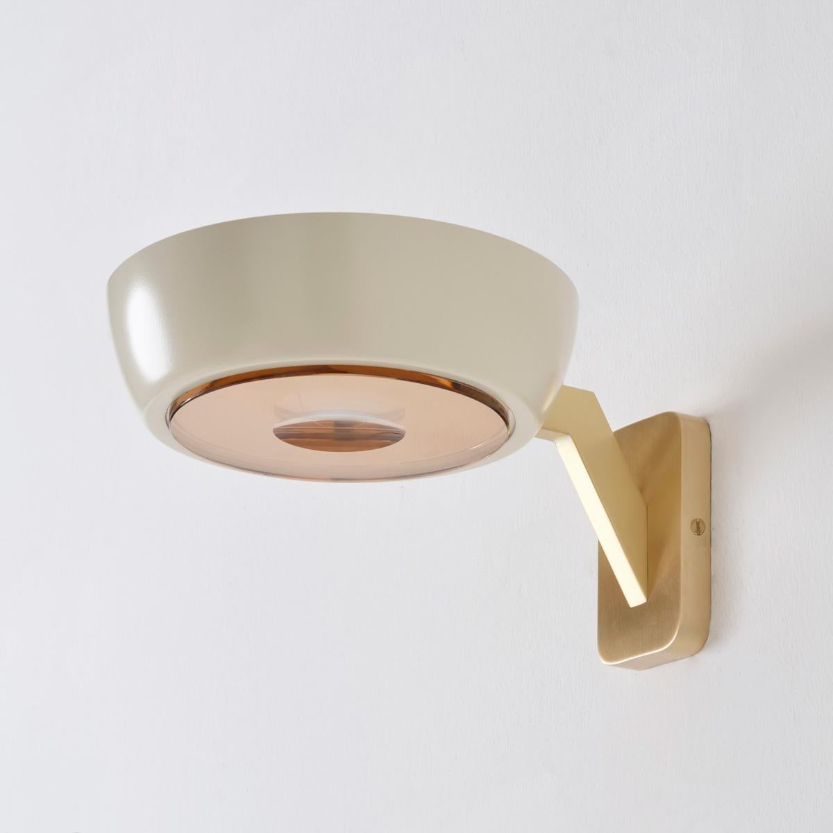 Modern Rose Single Wall Light by Gaspare Asaro. For Sale