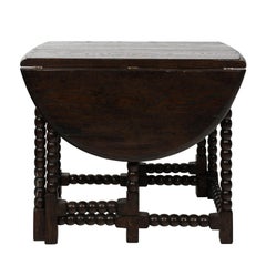 Rose Tarlow Melrose House "Abacus" Drop Leaf Table, circa 2000