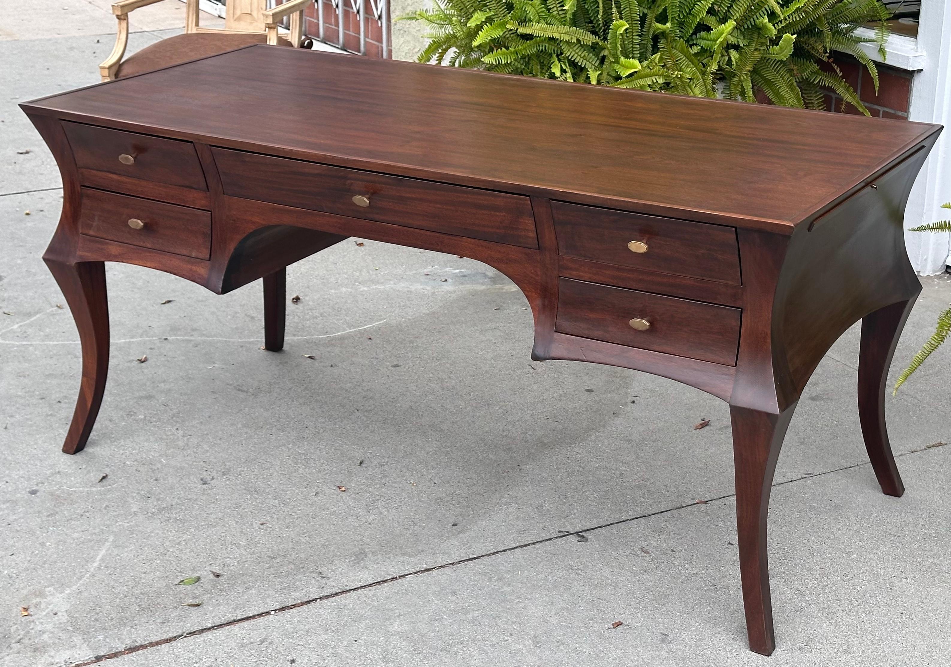 Late 20th Century Rose Tarlow Melrose House Cyrano Writing Table Desk