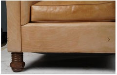 Rose Tarlow Melrose House English Leather Club Chair