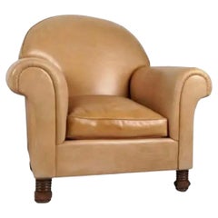 Rose Tarlow Melrose House English Leather Club Chair