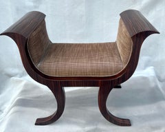 Rose Tarlow Melrose House Iris Bank aus Makassar-Ebenholz-Furnier