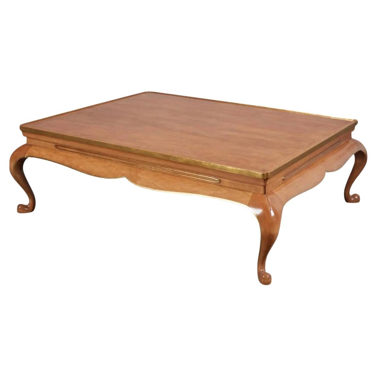 Rose Tarlow Melrose House Light Walnut Cocktail Table For Sale