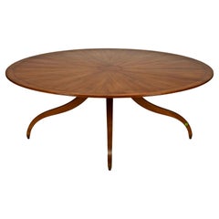 Rose Tarlow Regency Style Mahogany Dining Table