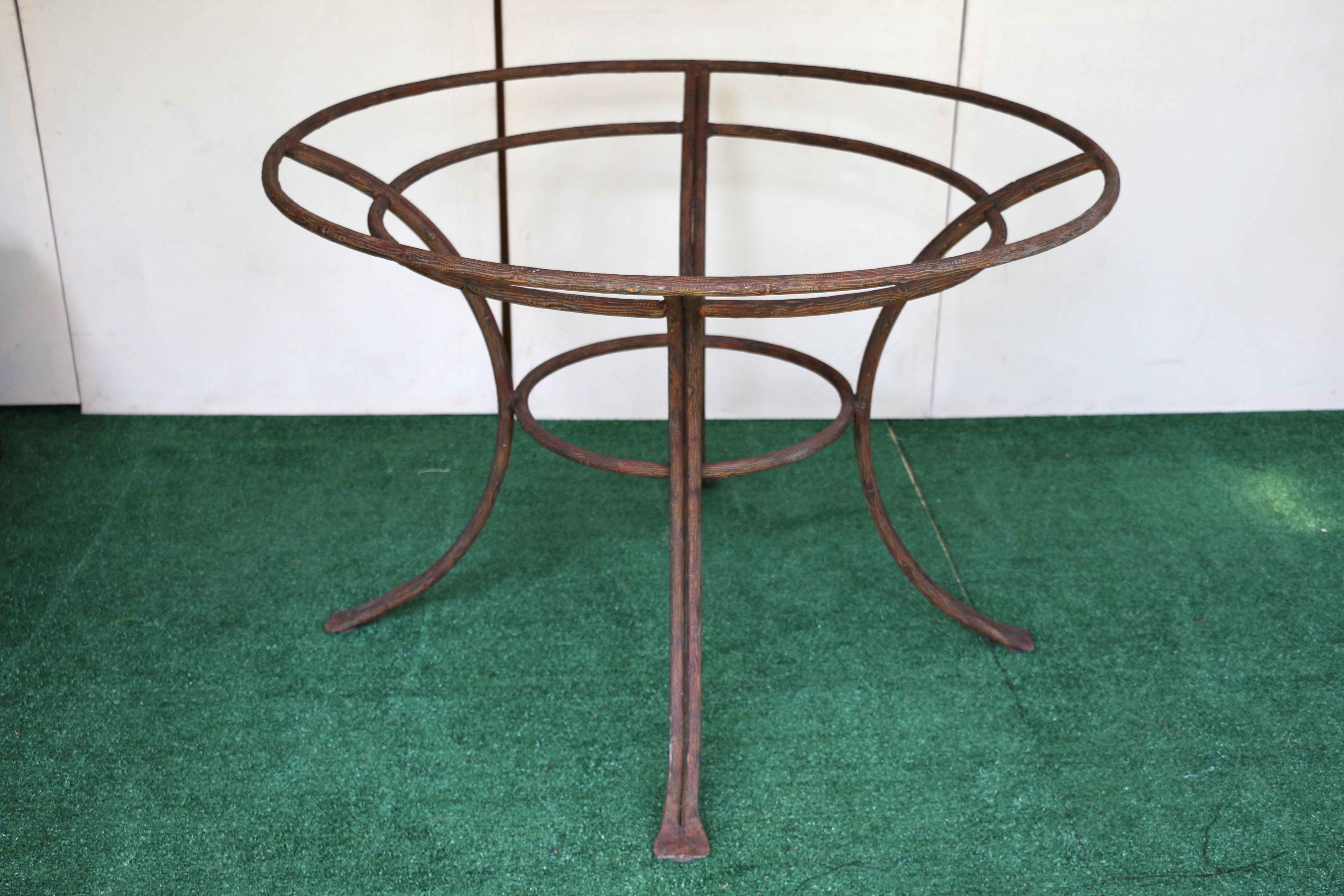 Rose Tarlow Twig Outdoor Dining Table For Sale 4