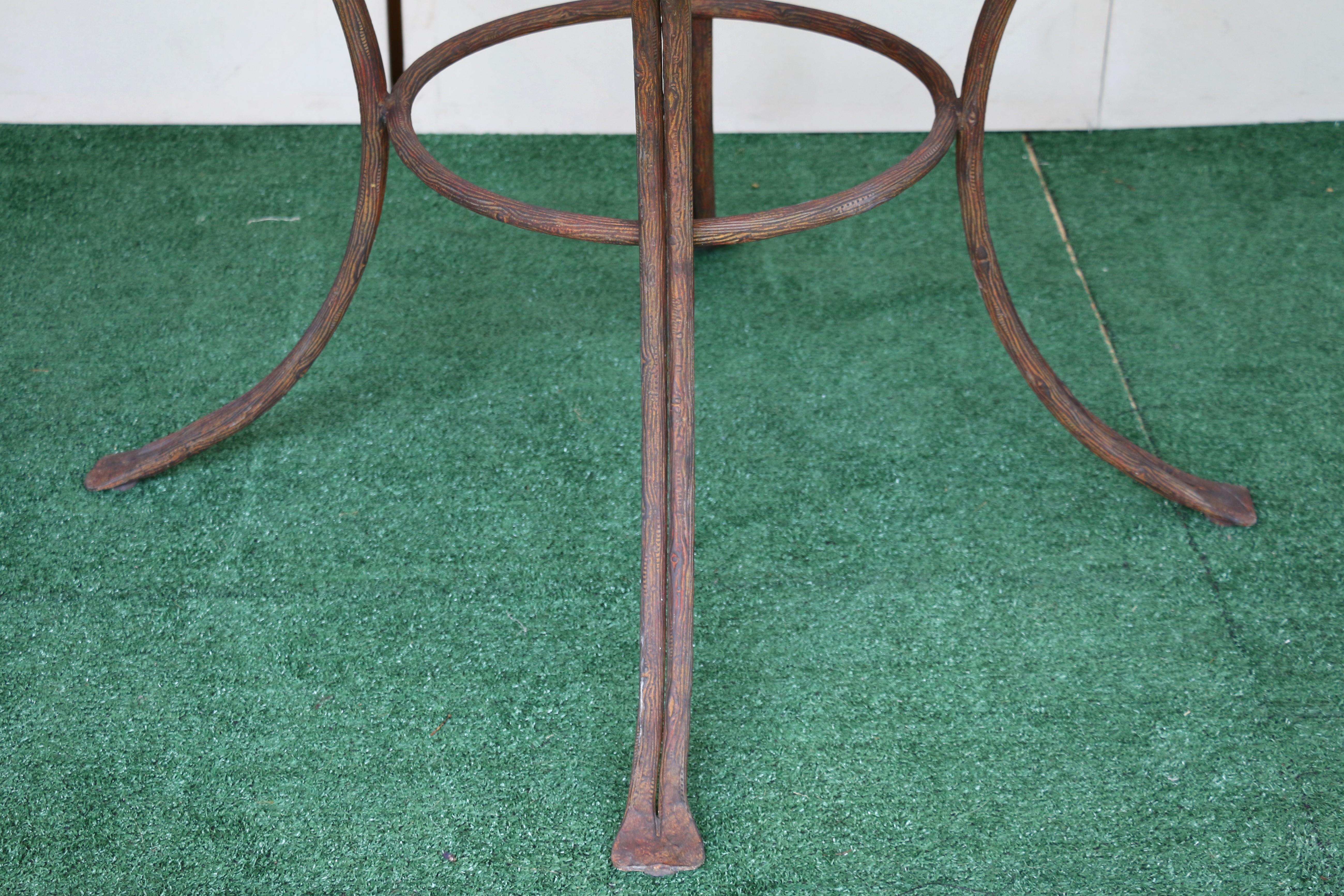Rose Tarlow Twig Outdoor Dining Table For Sale 12