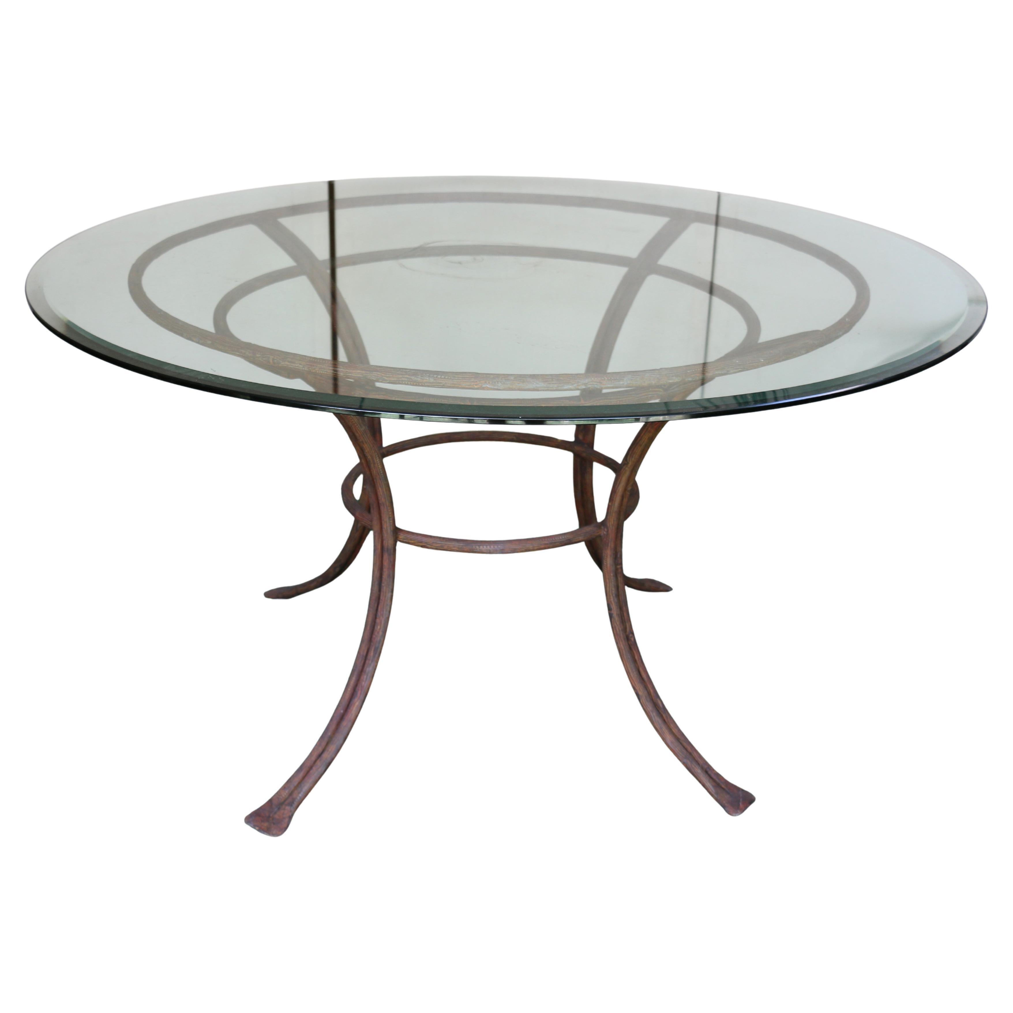 Rose Tarlow Twig Outdoor Dining Table For Sale