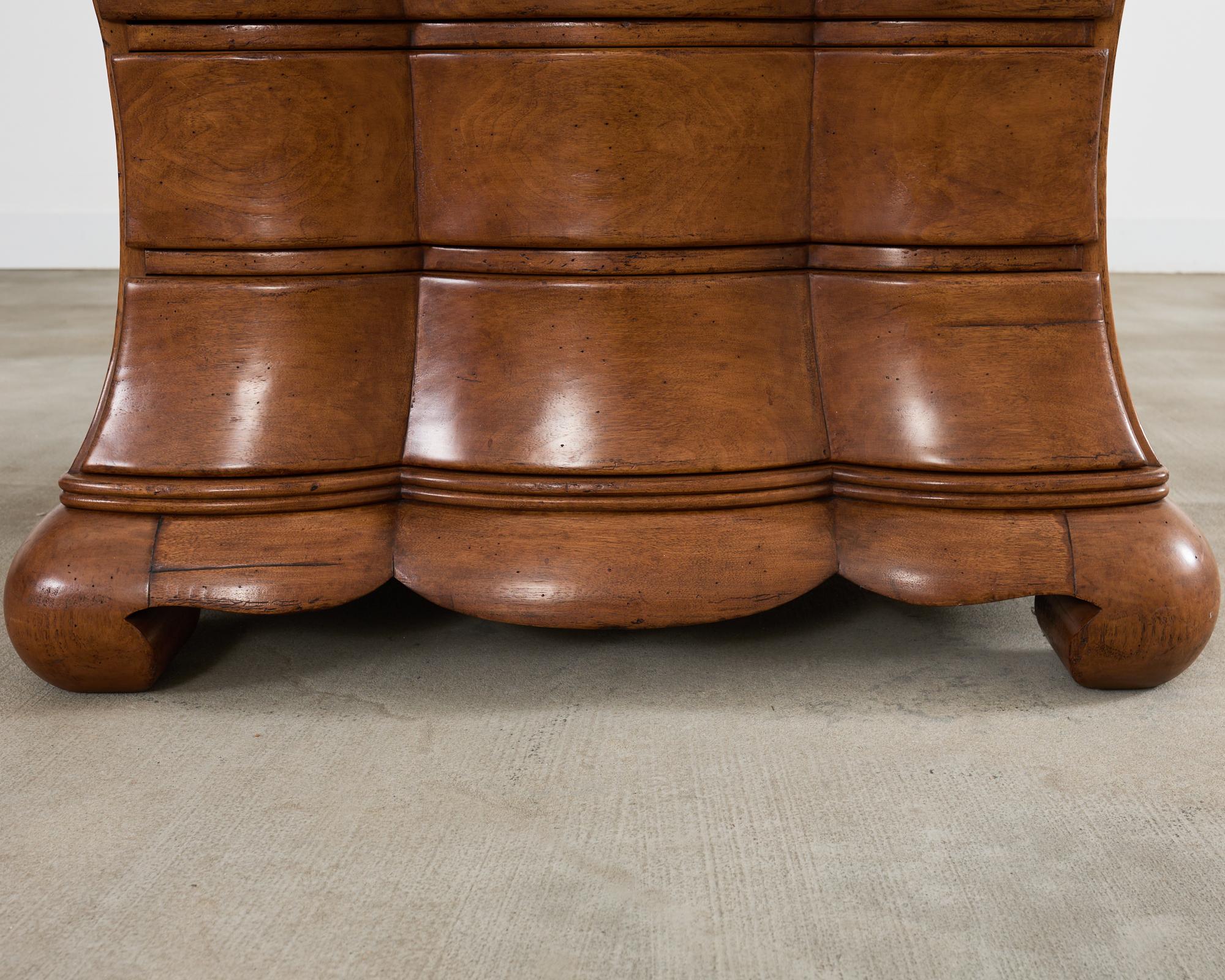 Rose Tarlow Walnut Three Drawer Dutch Commode or Chest 3