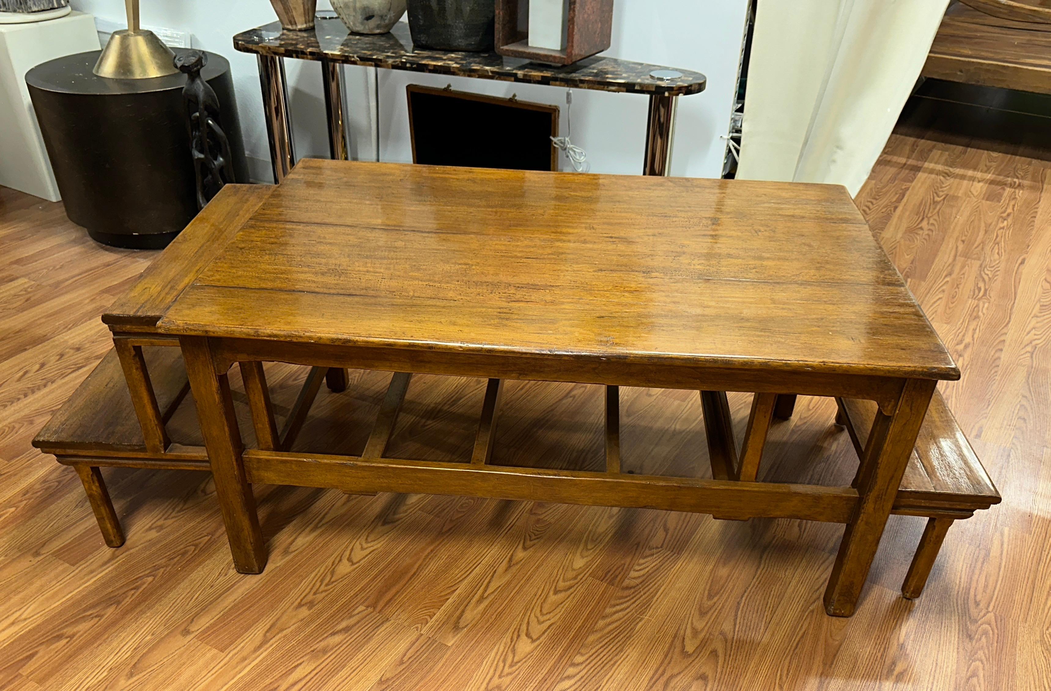 Rose Tarlow “Windsor” Walnut Coffee Cocktail Table In Good Condition In Palm Springs, CA
