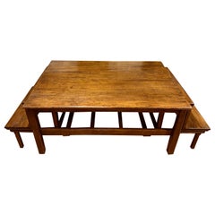 Rose Tarlow “Windsor” Walnut Coffee Cocktail Table