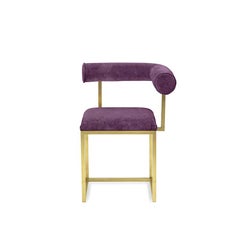 Rose Thé Awaiting L Stool by Secondome Edizioni