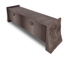 Contemporary Chinoiserie Walnut Wood Dresser