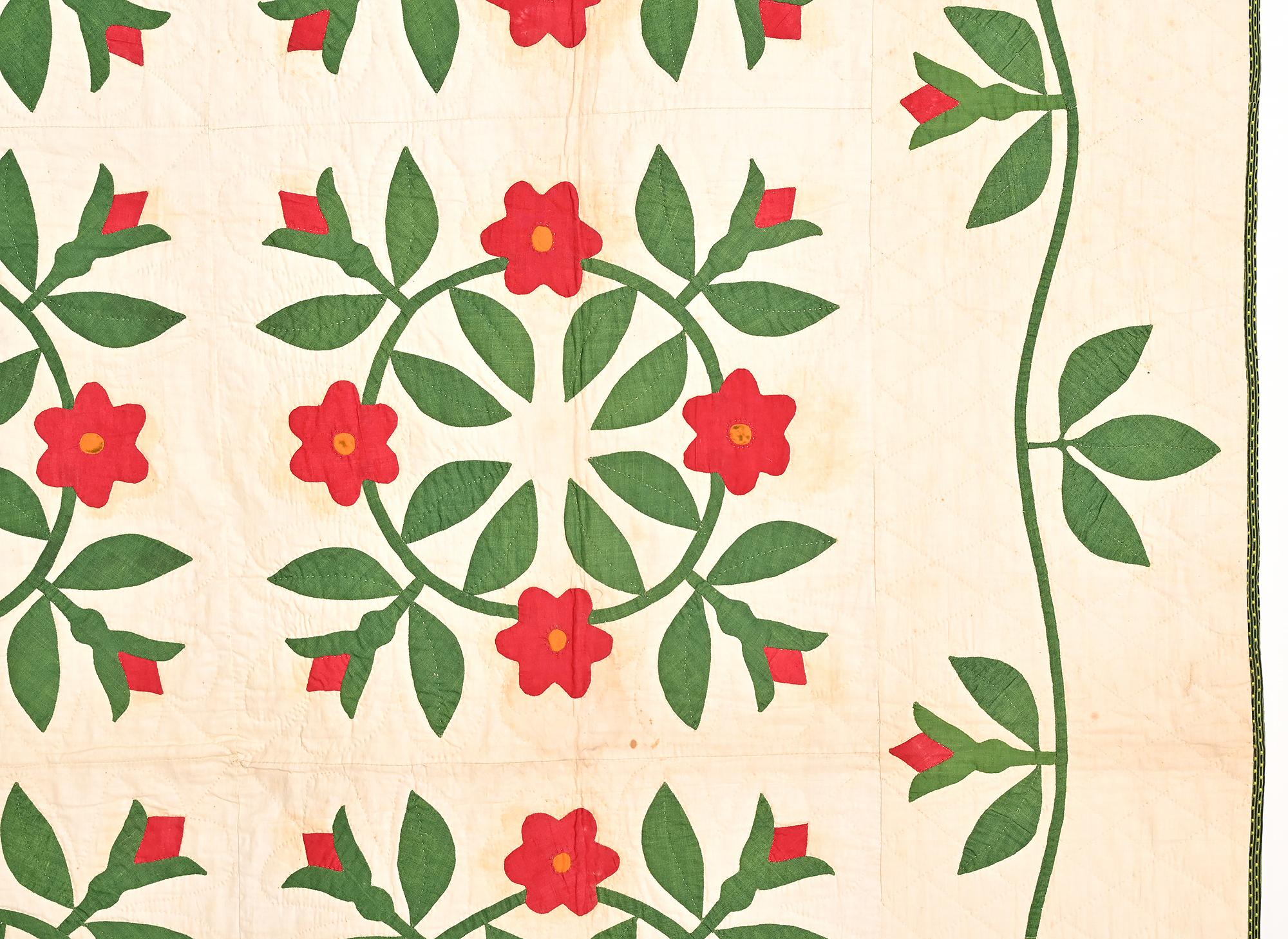 mexican rose quilt pattern