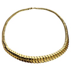 Roseark Flexible S Necklace in 18k Gold