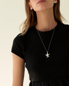 Roseate x Angela Cummings Star Pendant in Sterling Silver, Large