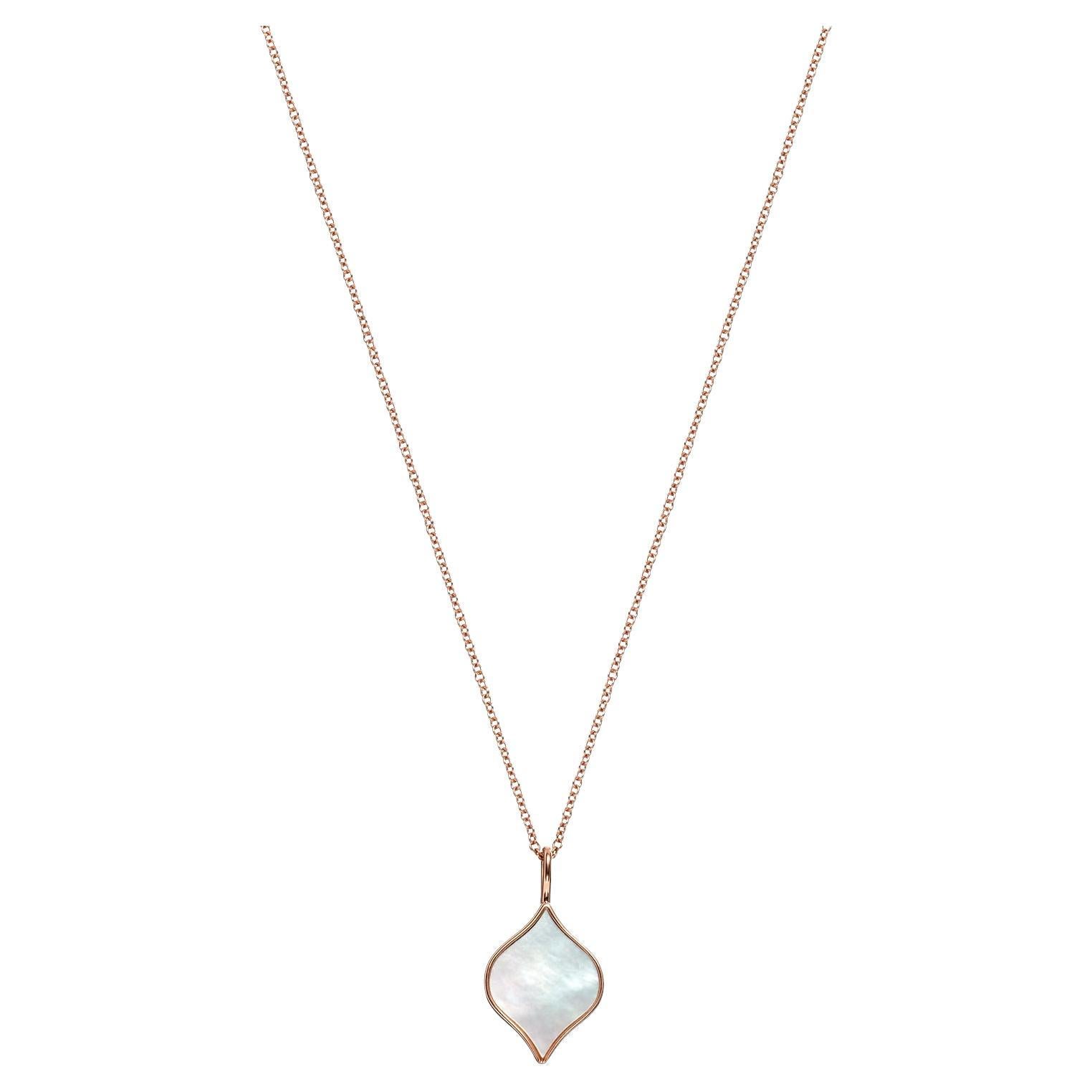 Roseate Jewelry Unity Pendant 16mm in 18k Rose Gold