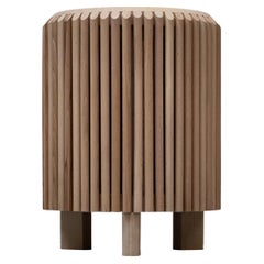 Roseaux Stool / Side Table by Alexandre Labruyère